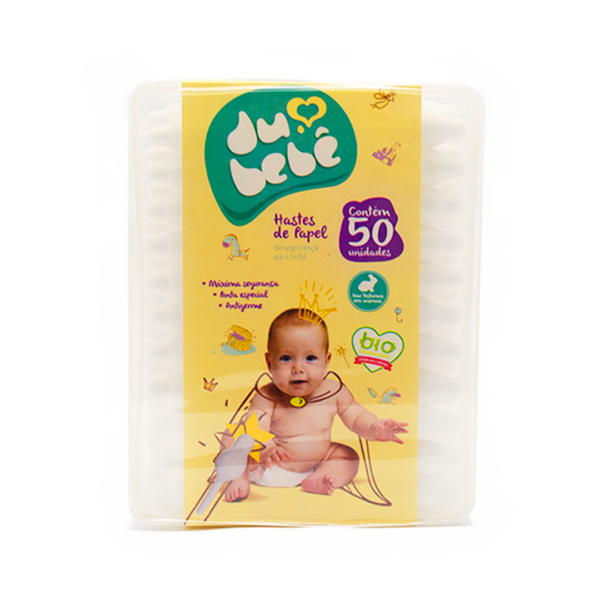 DUBEBÊ HASTE PAPEL SEGURANÇA BOX 50un