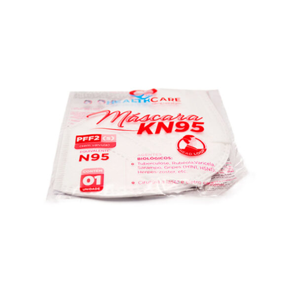 MÁSCARA DESCARTÁVEL KN95  HEAD LOOP 01 UN